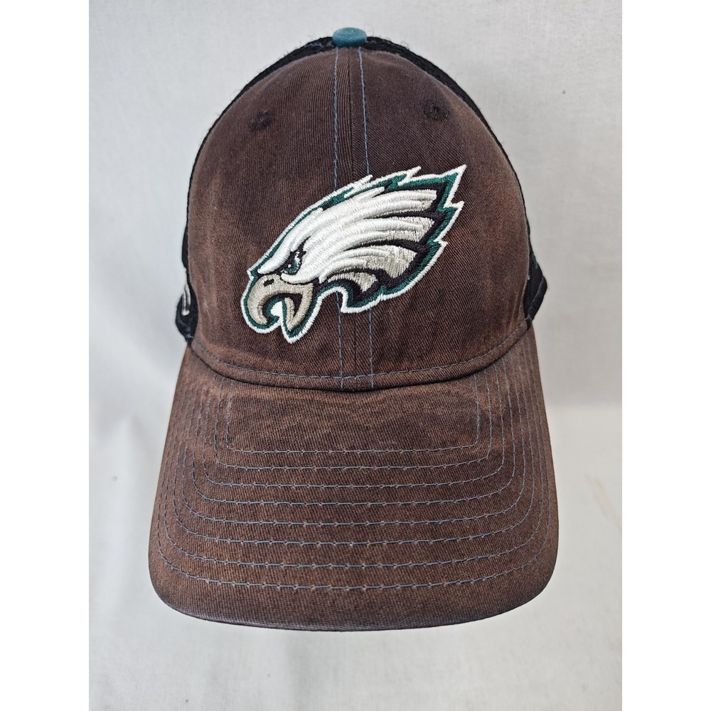 Philadelphia Eagles New Era 39Thirty Hat Cap Large Extra Large L/XL Faded Black